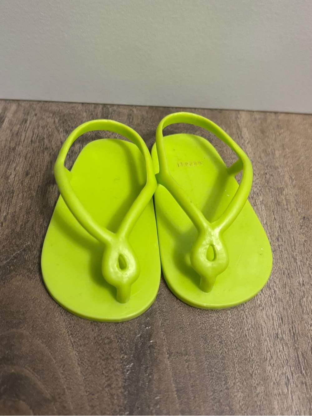 American Girl Doll Shoes Lea Clark's Lime Green Neon Sandals